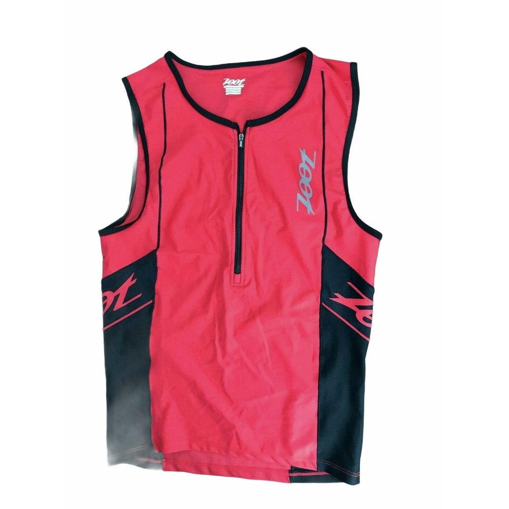 Zoot Triathlon Running Tank Top.  Red Women's XL